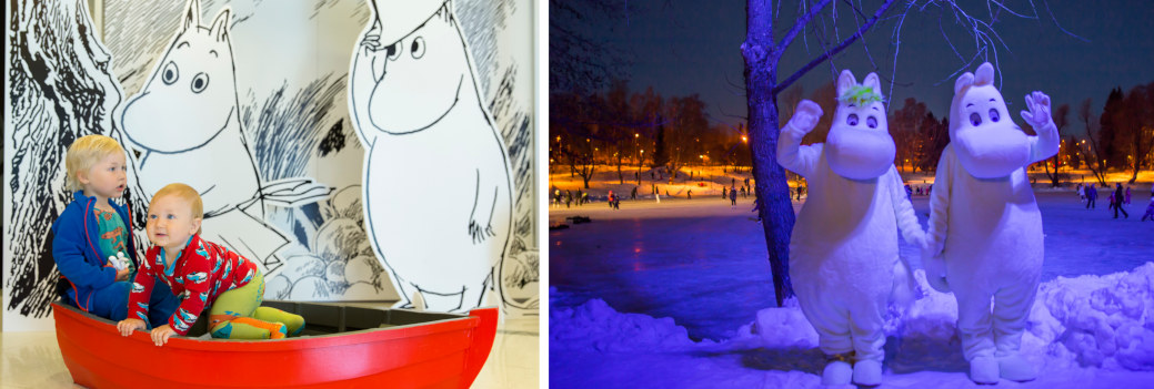 moomin museum-collage