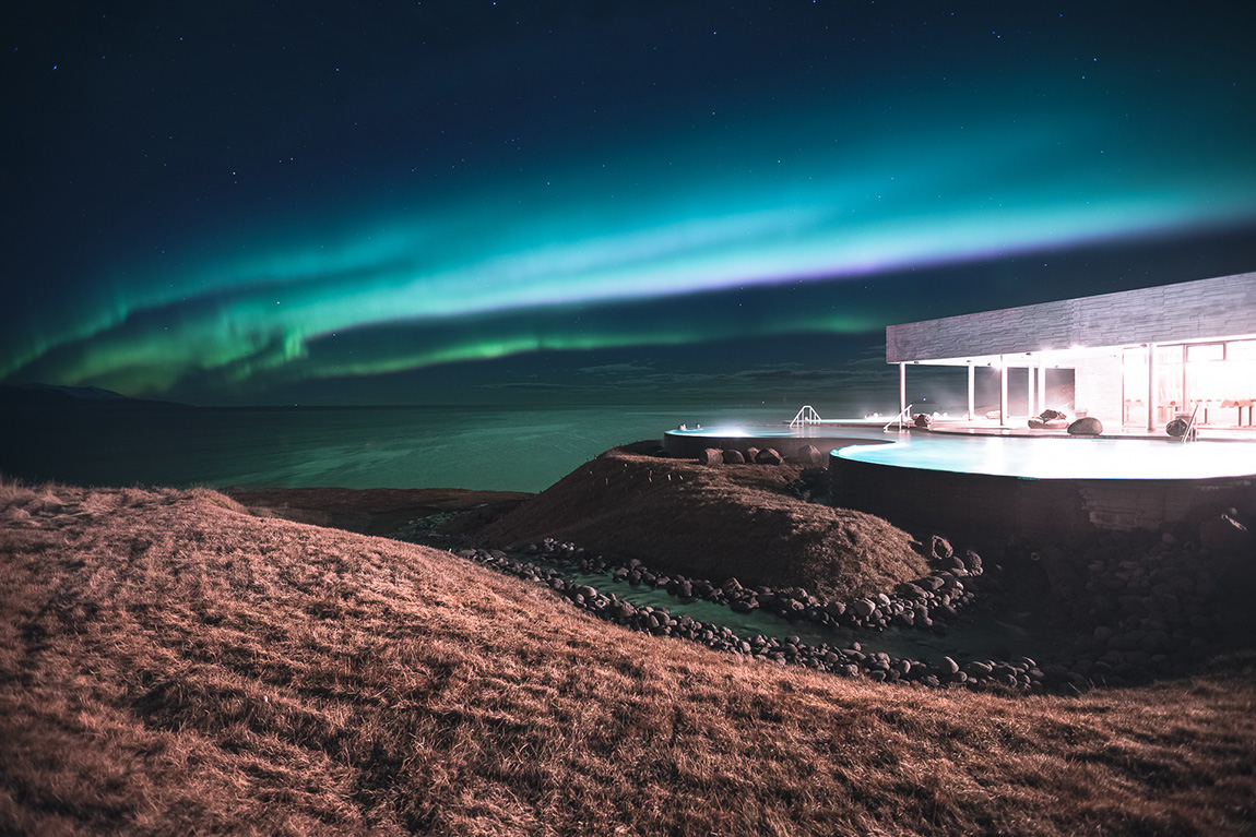 Experience geothermal bliss in natural surroundings with Geosea Iceland