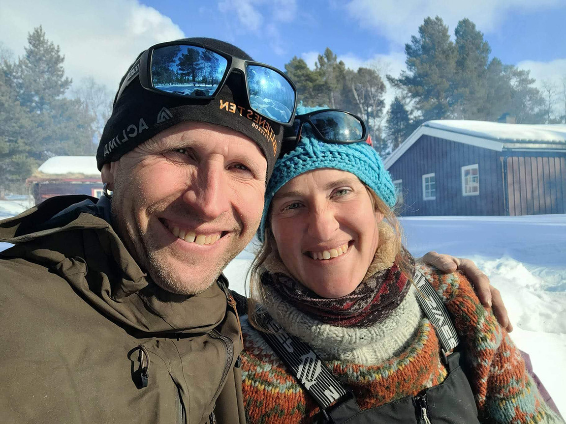 Asgård Wilderness Farm: Dog sledding in the Norwegian wilderness