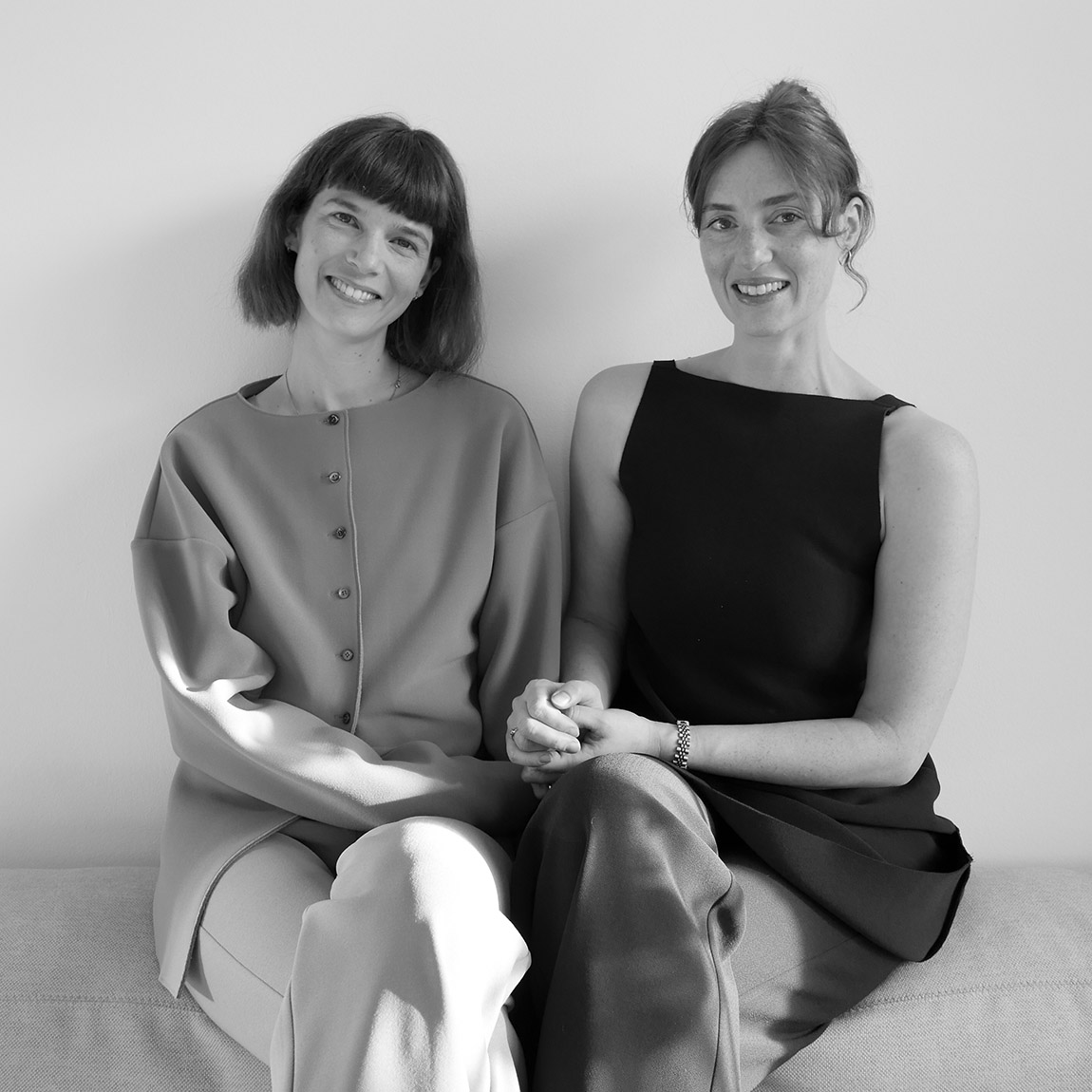 Rie Maktabi (r) and Monika Havnø (l), designers and co-founders of Caramma.
