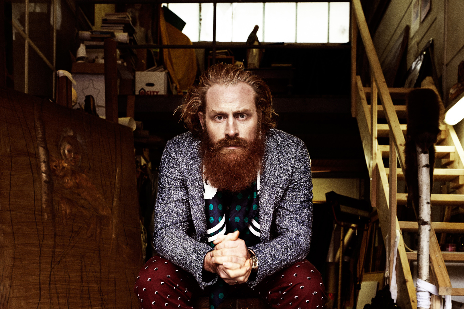 Game of Thrones' Kristofer Hivju on The Last King, Beard Casting