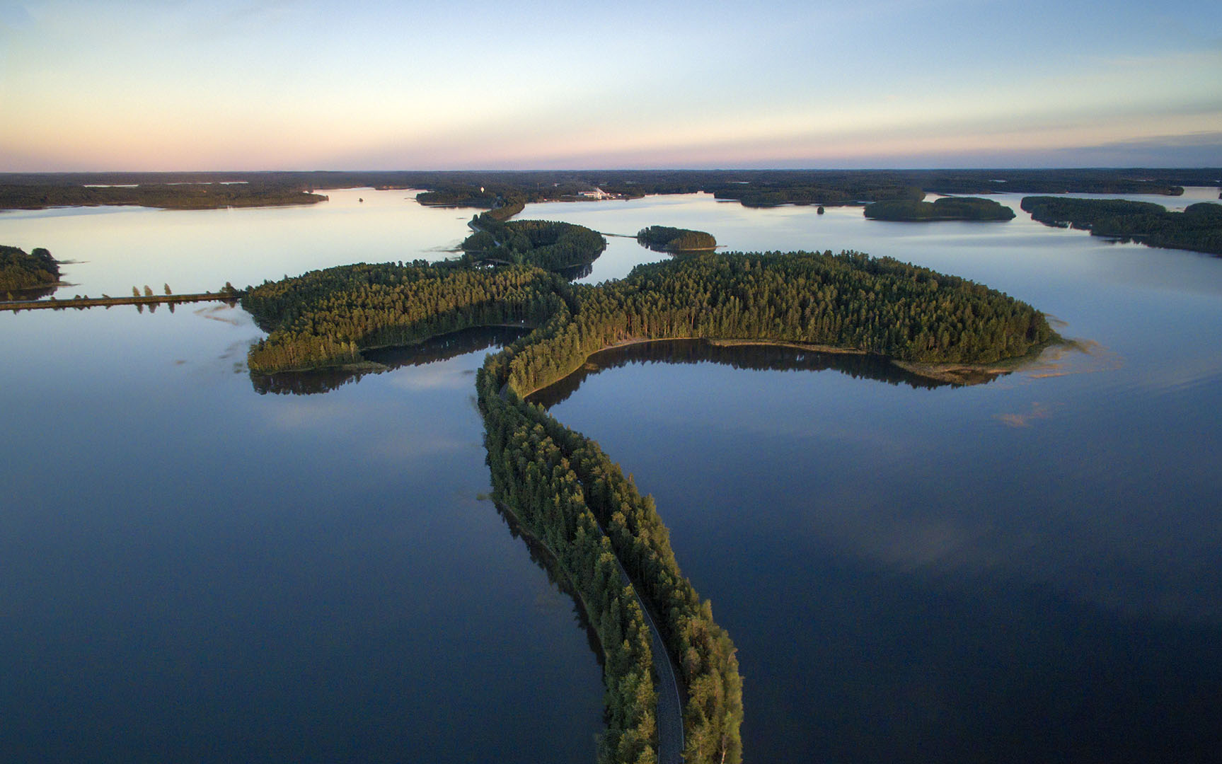 Punkaharju, one of the most beautiful spots in Finland. Photo: Jussi Silvennoinen