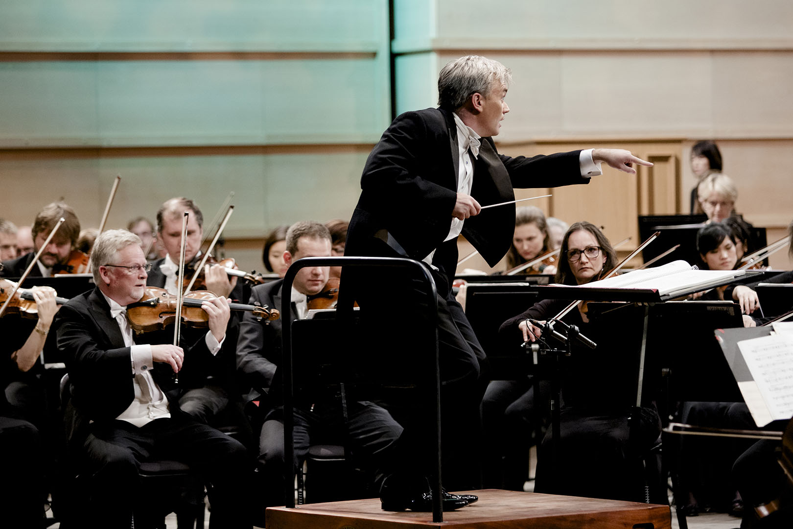 Bergen Philharmonic Orchestra Jubileumsgalla Bergen 20151008: Bergen Filharmoniske Orkester markerte 250-årsjubileumet med gallakonsert i Grieghallen. FOTO: PAUL S. AMUNDSEN