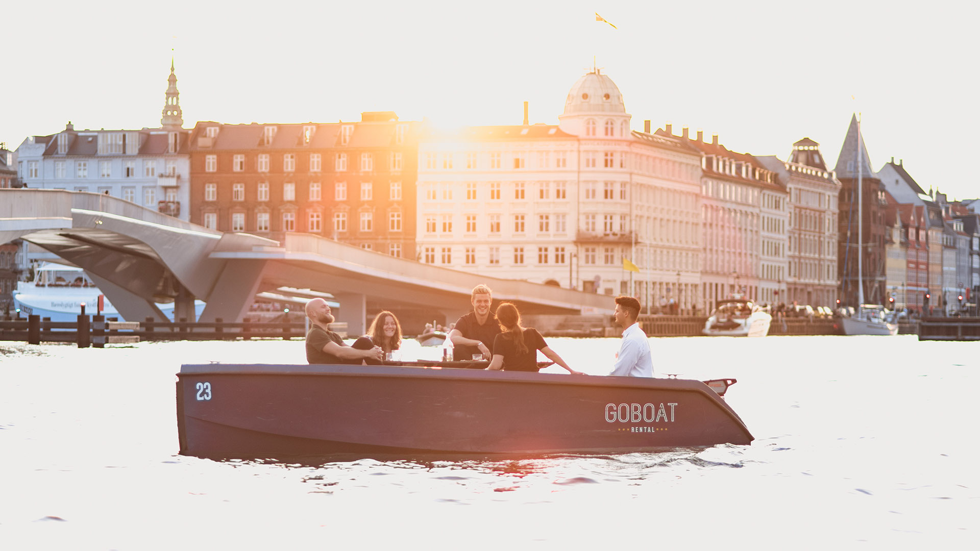 GoBoat Odense - Boat Hire at the Harbour