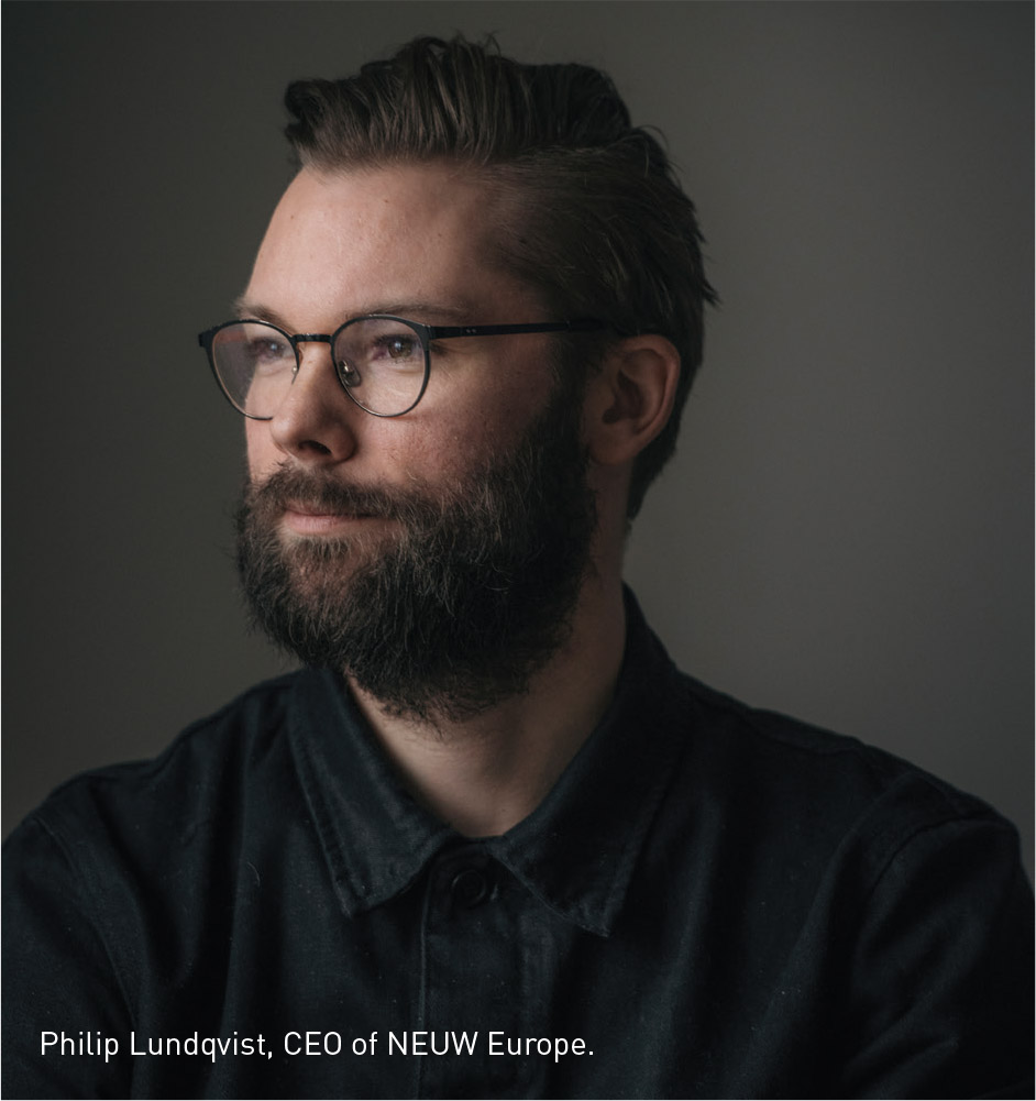 Philip Lundqvist, CEO of NEUW Europe