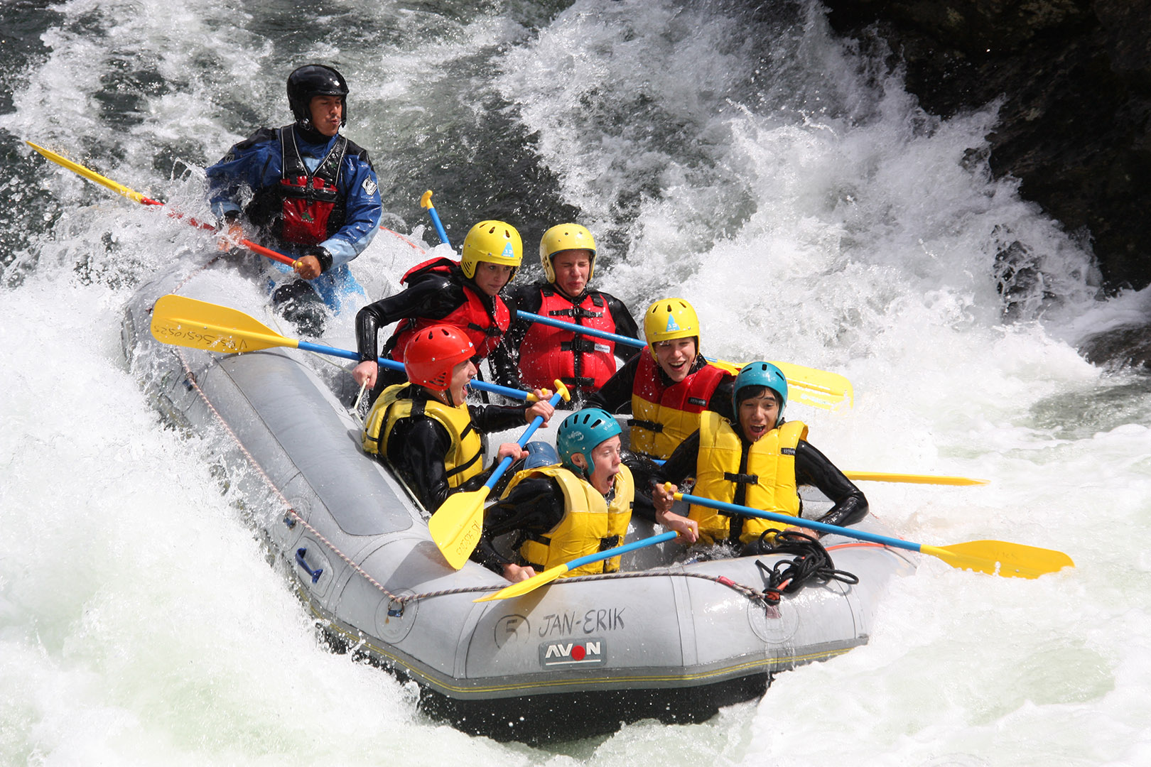 Voss Resort rafting