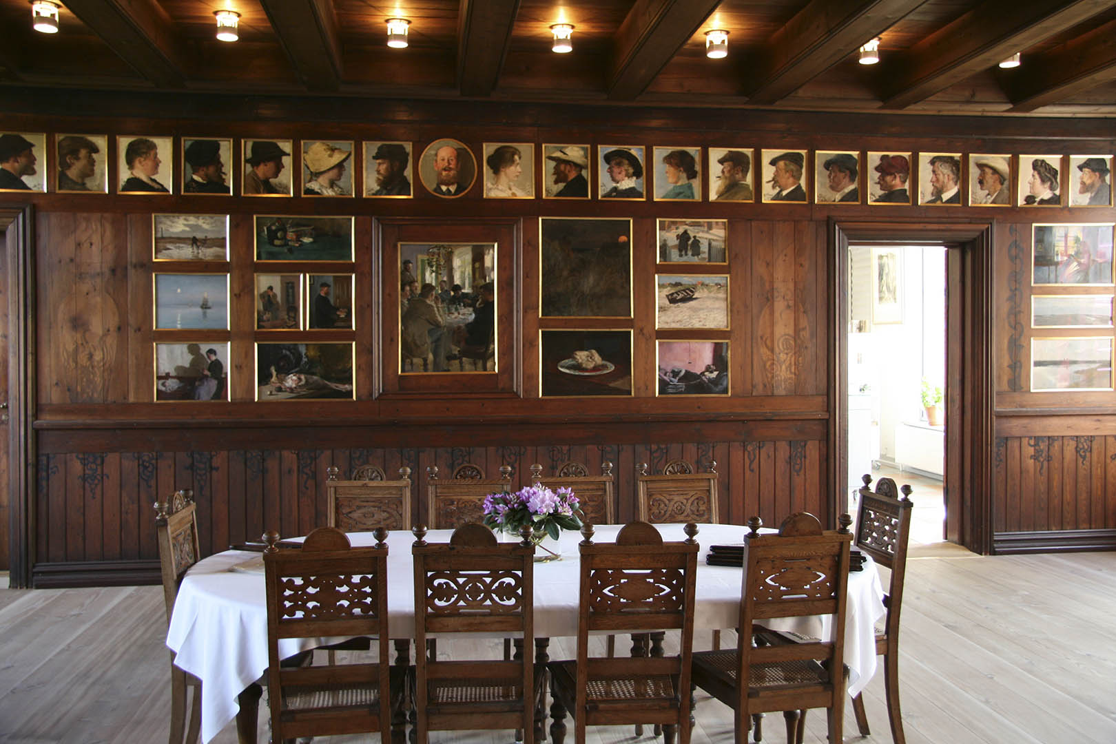 Skagens Museum, Dining Room, Skagen’s progressive painters, Scan Magazine, August 2019