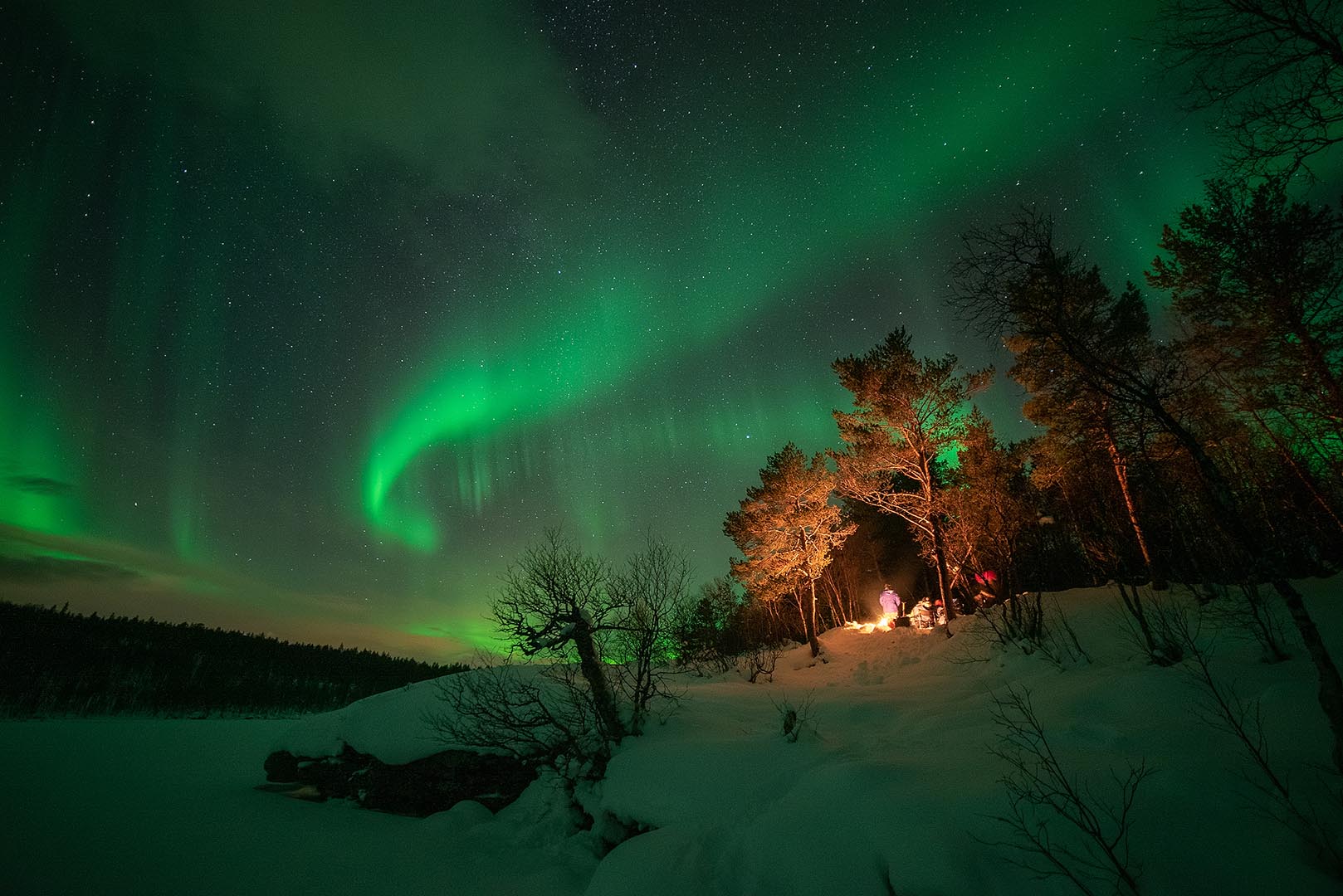 mund Månenytår Marvel Arctic Experience: A unique date with the dancing northern lights