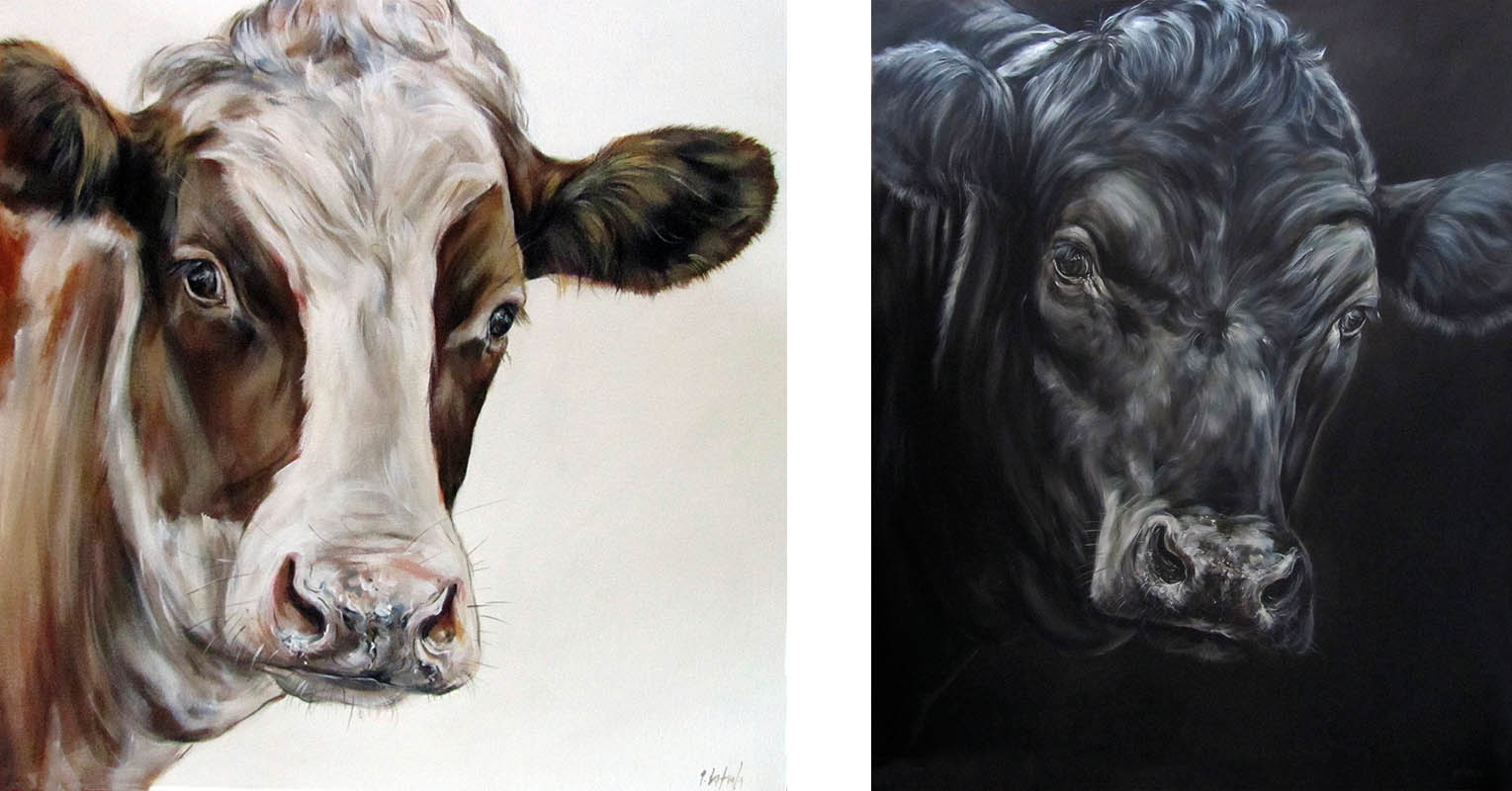 Dreamy (left) and Tupelo Honey (right) by Päivi Latvala, Artist of the Month: Finland, Scan Magazine September 2019