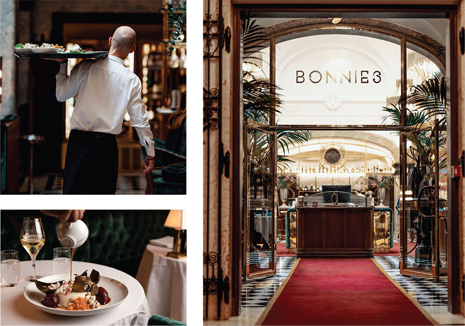 Bonnie’s: Chic gastronomy in the bank hall