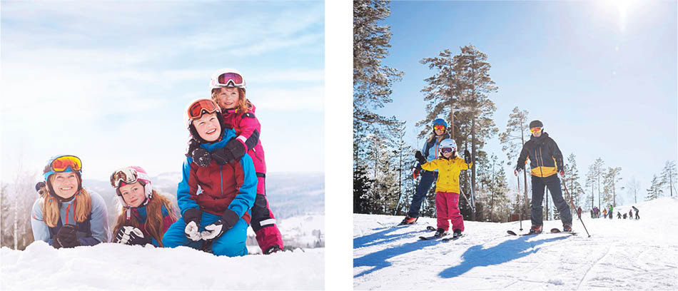 Kungsberget:  Fun, close and hassle-free– skiing made easy for families and conference goers alike