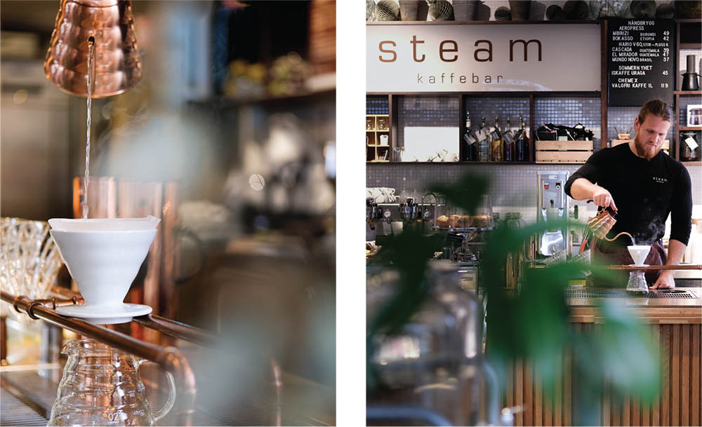 Steam Kaffebar: An exciting and luxurious coffee experience