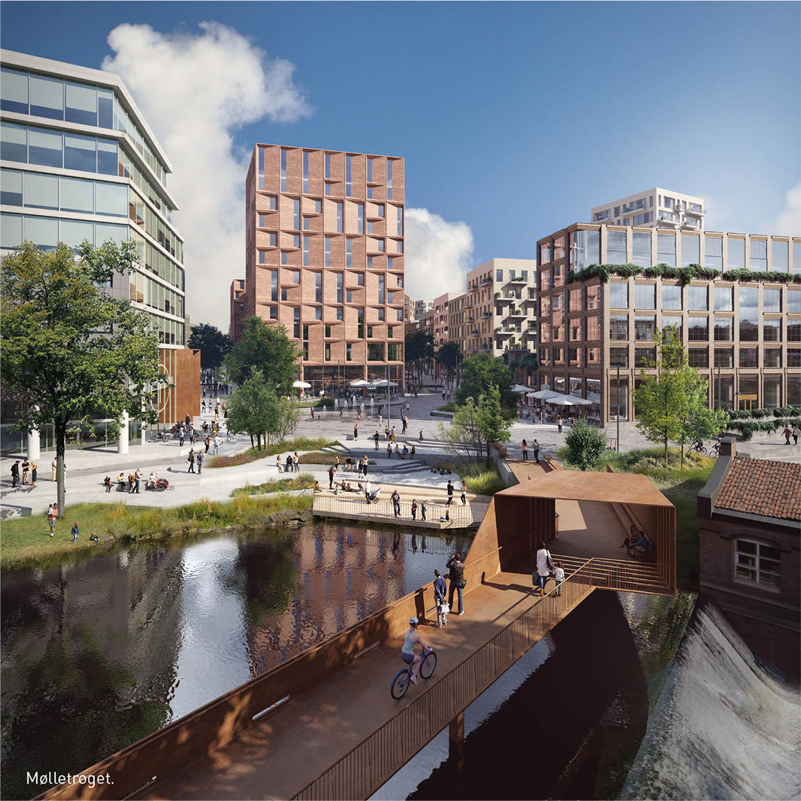 LPO architects: Lilleakerbyen – a new, vibrant and sustainable district in Oslo