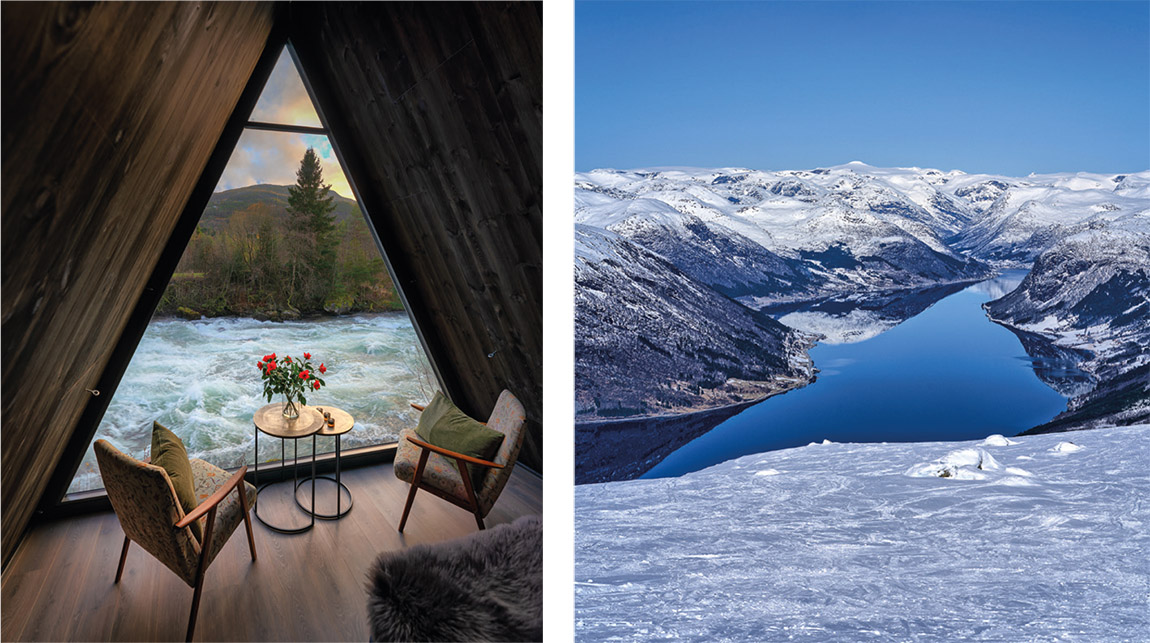 Jølstraholmen: Riverside luxury and winter adventures