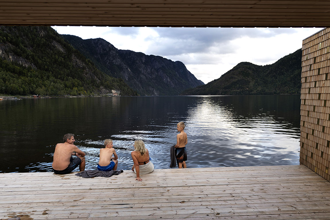 Visit Dalen: Relax and rejuvenate in a golden sauna