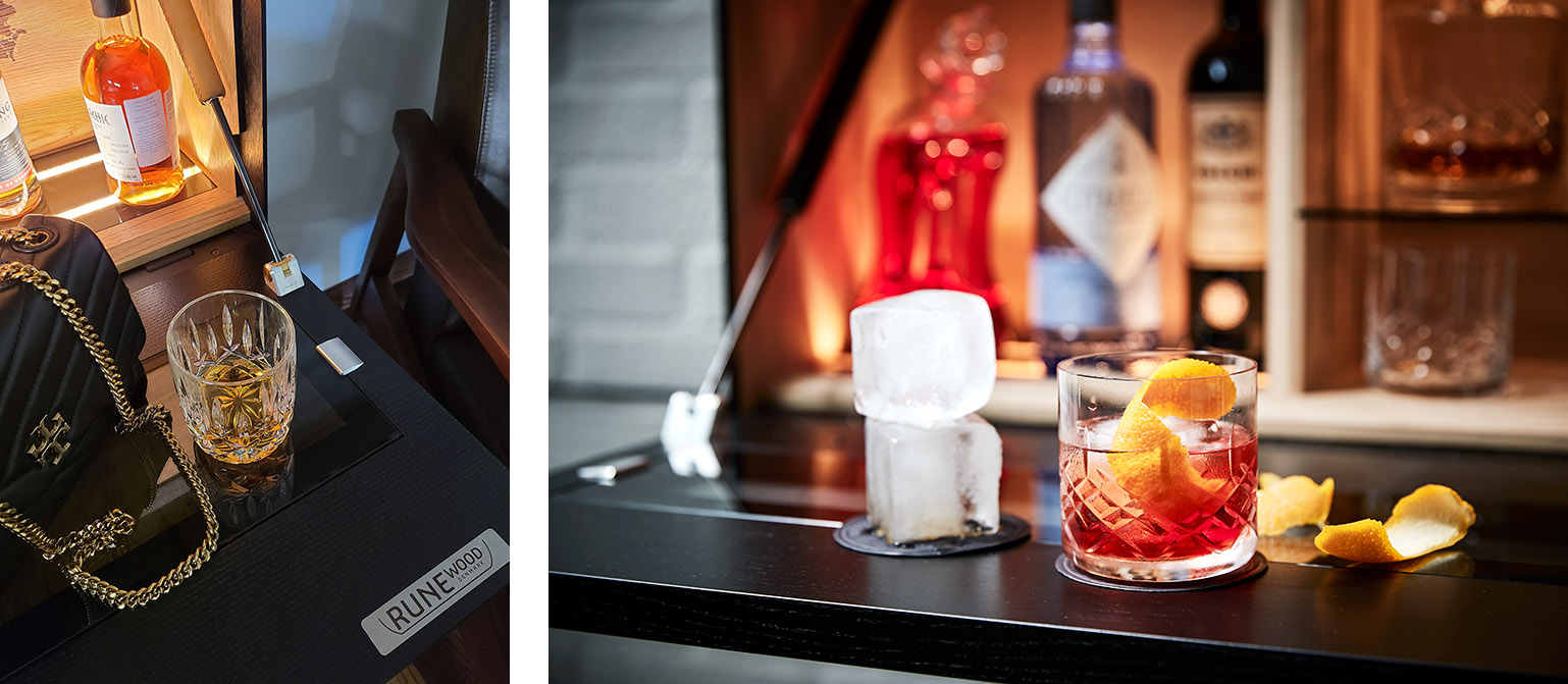 Sip whisky like a Bond villain with Runewood’s beautiful high-security liquor cabinet