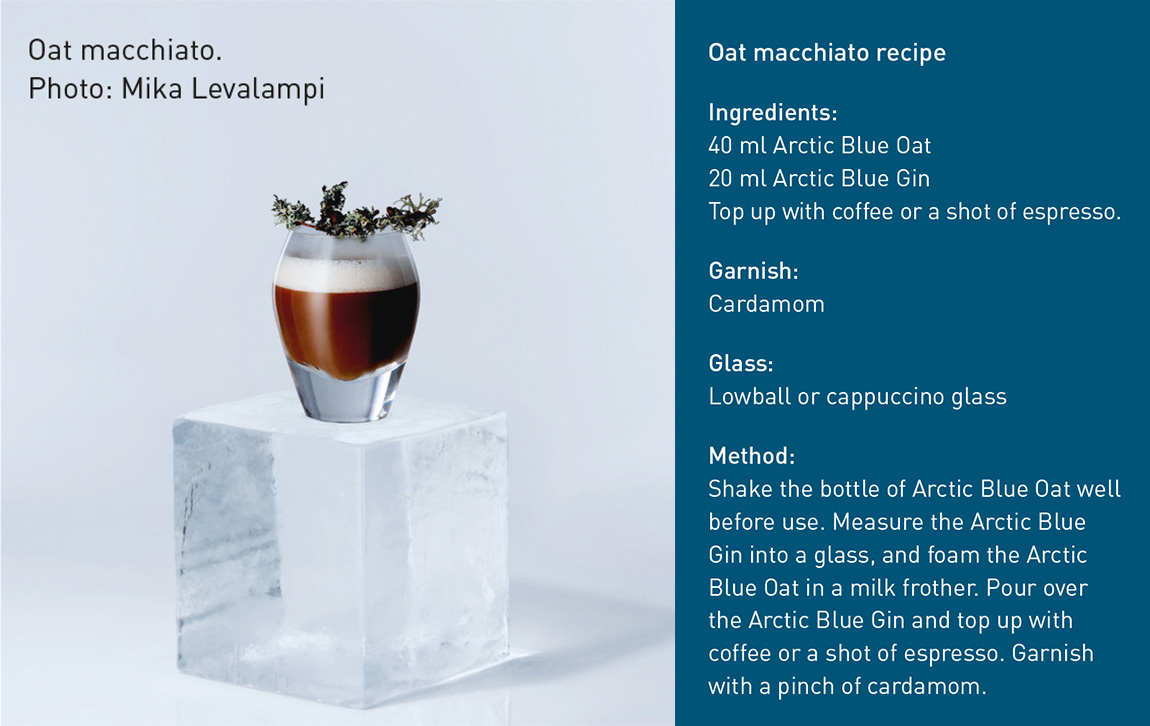 Arctic Blue Beverages: Arctic nature in a bottle