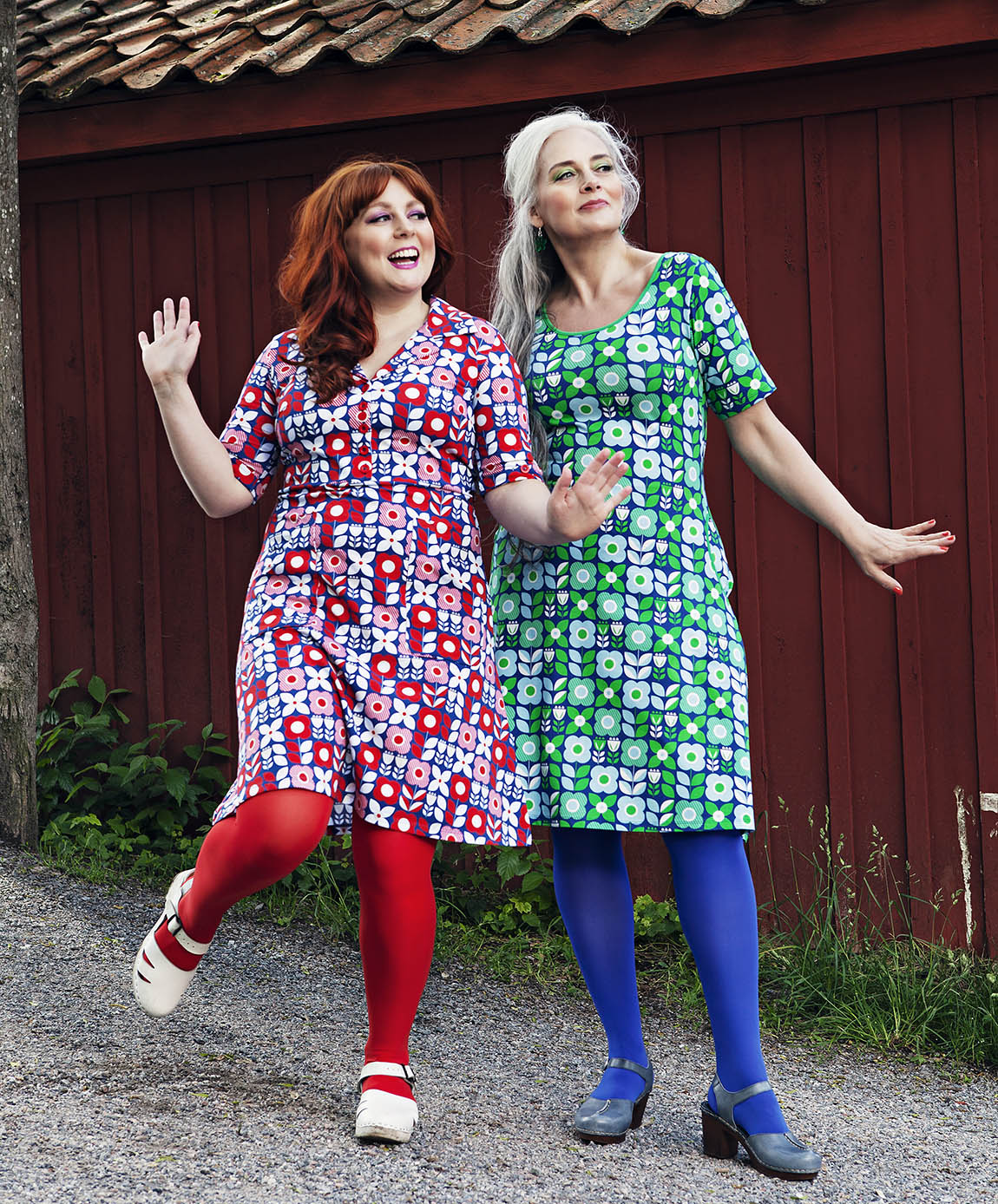 Cissi och Selma: Colourful clothing to spread happiness