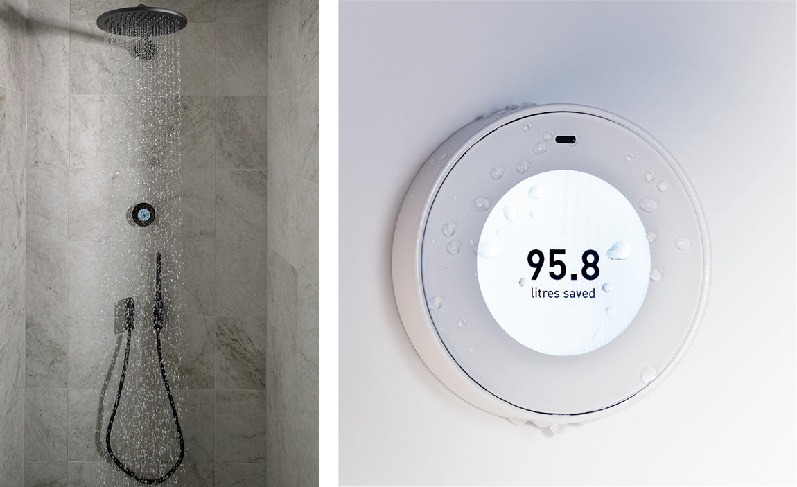 Orbital: A modern water-saving shower, without compromise