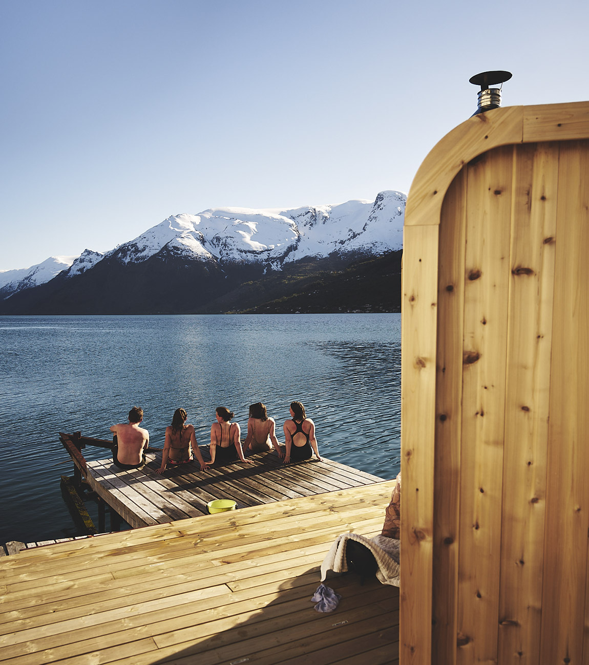 Heit Sauna: A sauna with a view of Norway’s idyllic fjords