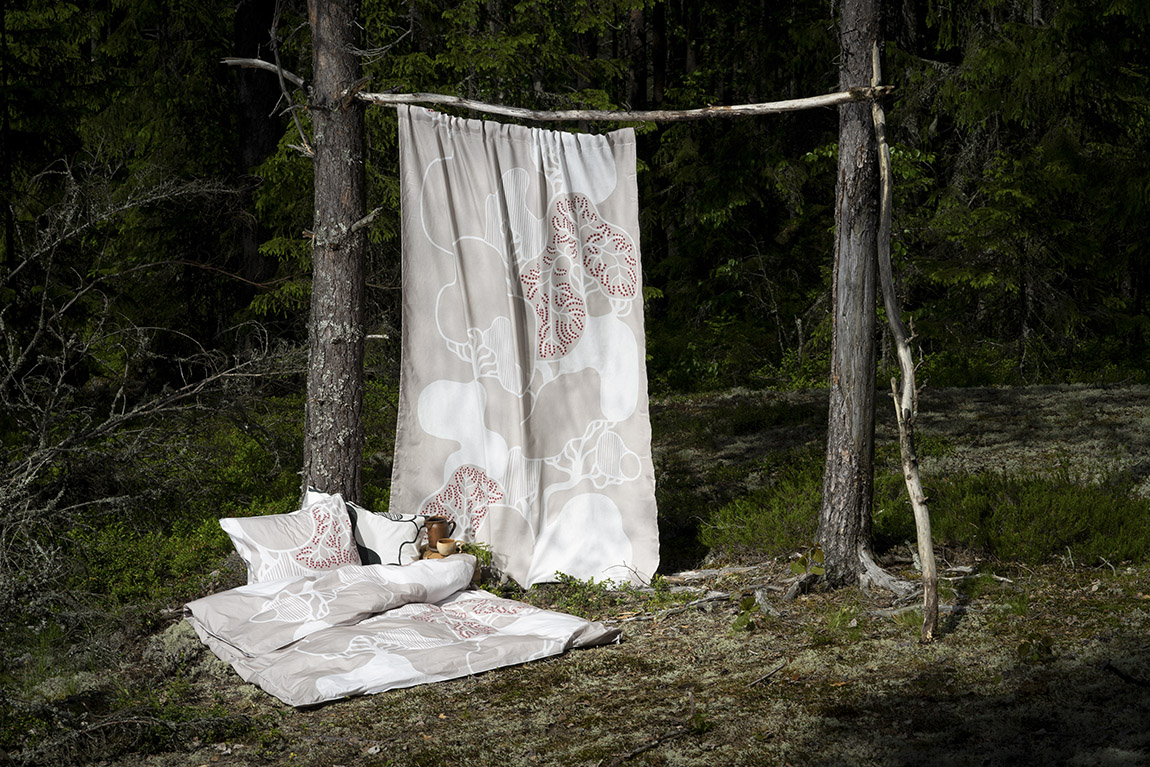 Vilpola: Whimsical Nordic textiles, inspired by folklore and nature