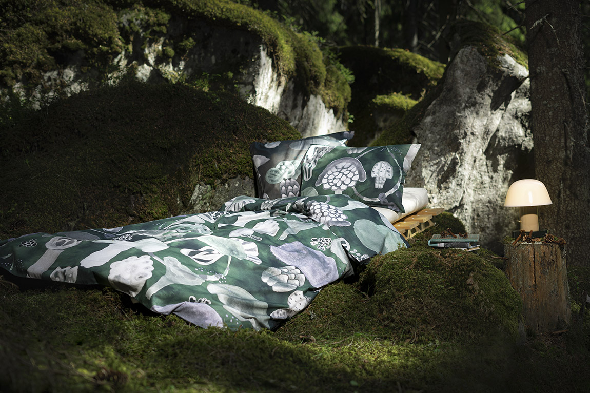 Vilpola: Whimsical Nordic textiles, inspired by folklore and nature