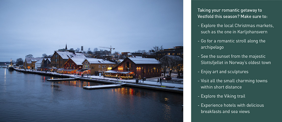 Experience a magical winter in Vestfold
