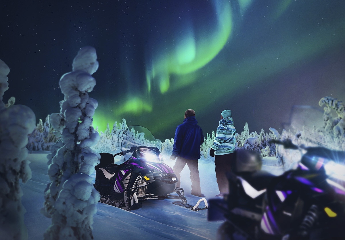 Safartica: Chase the northern lights on an arctic snow safari