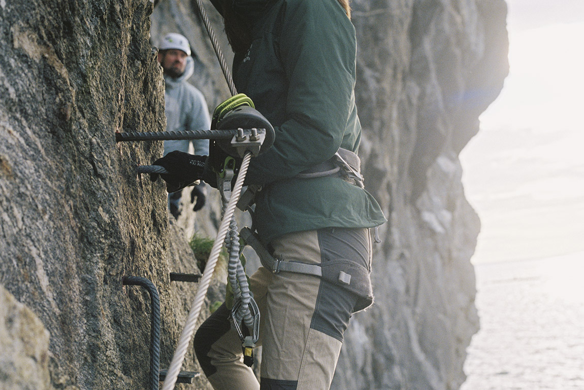 Via ferrata at Rampen: Embrace the iron path of Northern Norway