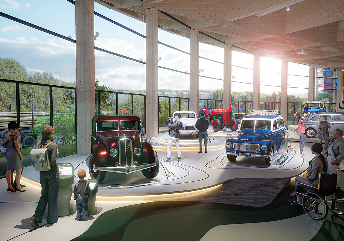 From top-class vehicles to premium experience centre – the world of Volvo expands