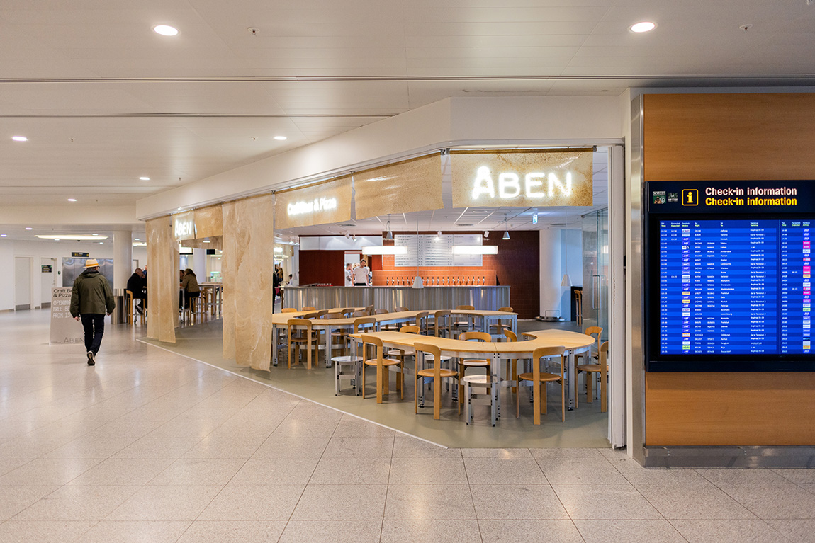 ÅBEN: Enjoy a piece of Copenhagen in the city’s buzzing airport