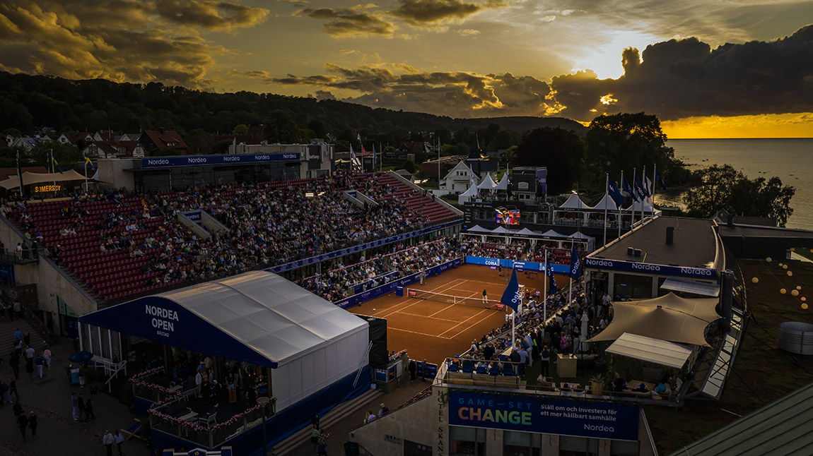 Nordea Open: Tennis by the sea in a summer sporting spectacle