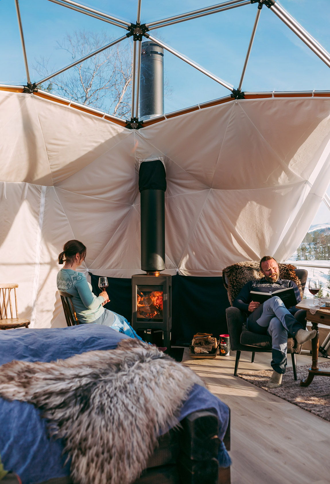 Arctic Dome: A luxury glamping experience in the Norwegian wilderness