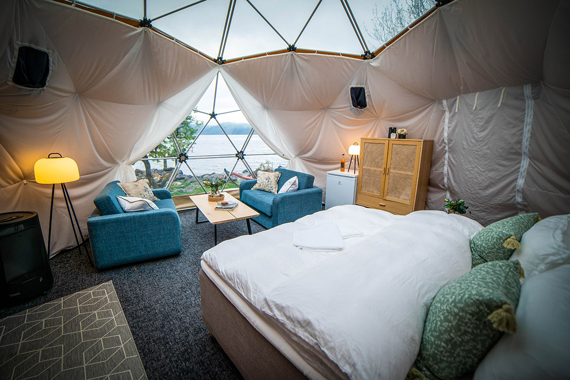 Experience countryside glamour with Kleppa Gard & Glamping