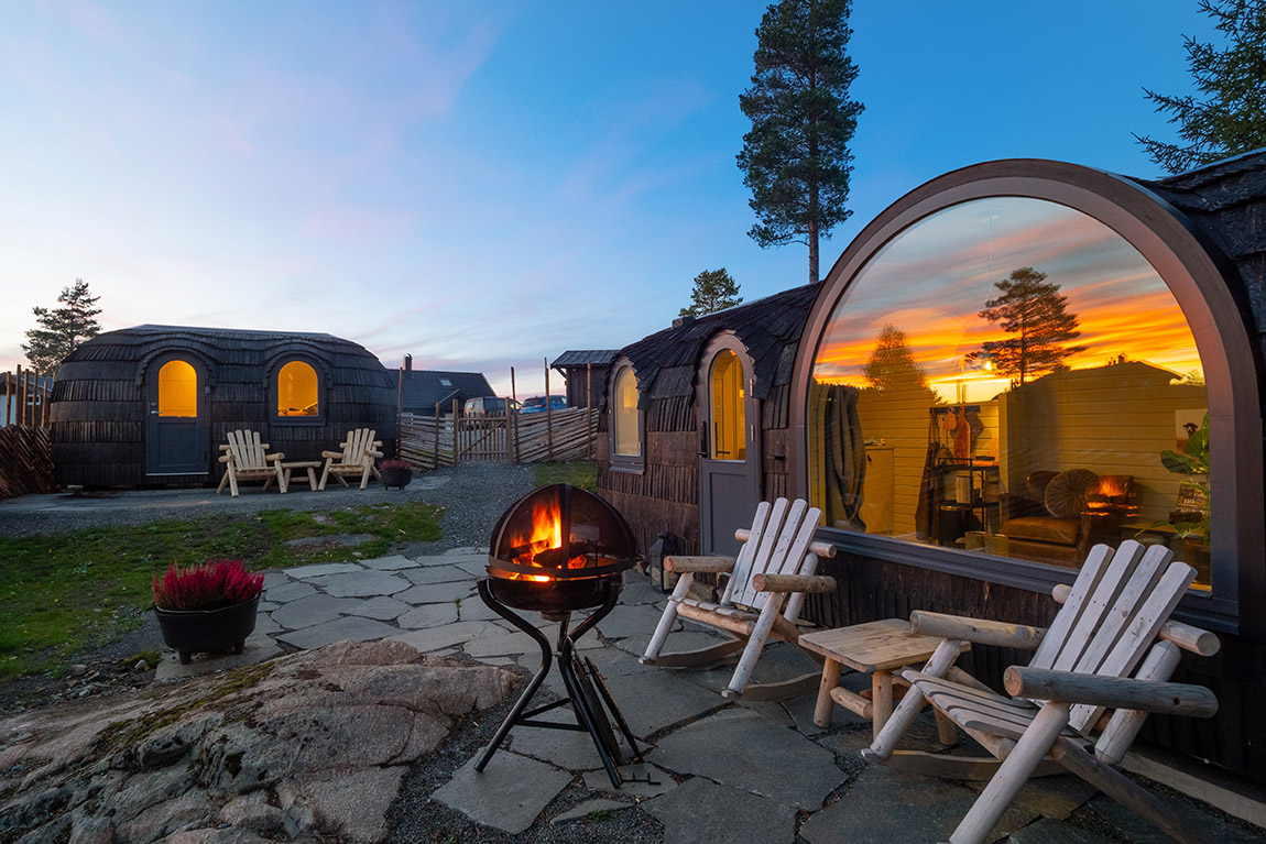 Konglehytta cabins at Mjøsli: Big experiences in a tiny cabin