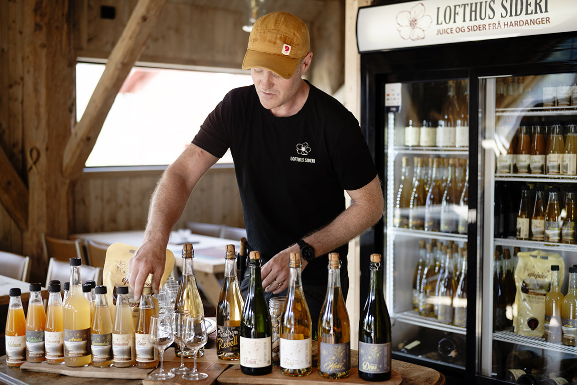 Lofthus Sideri: Extraordinary cider from the heart of Fjord Norway