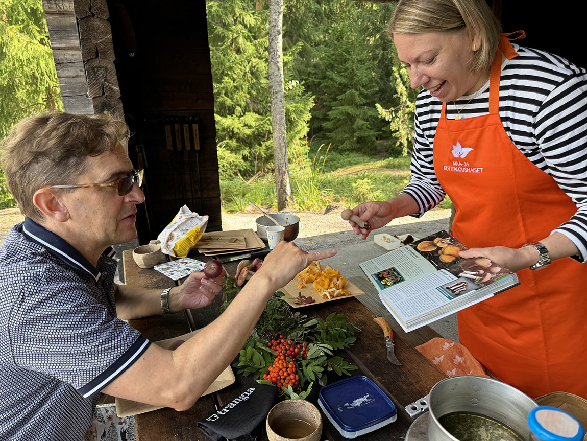 Foraging in Finland