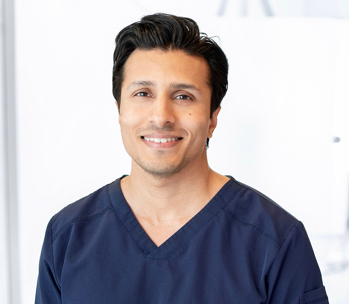 Modassar Amin, specialist in oral surgery and medicine.