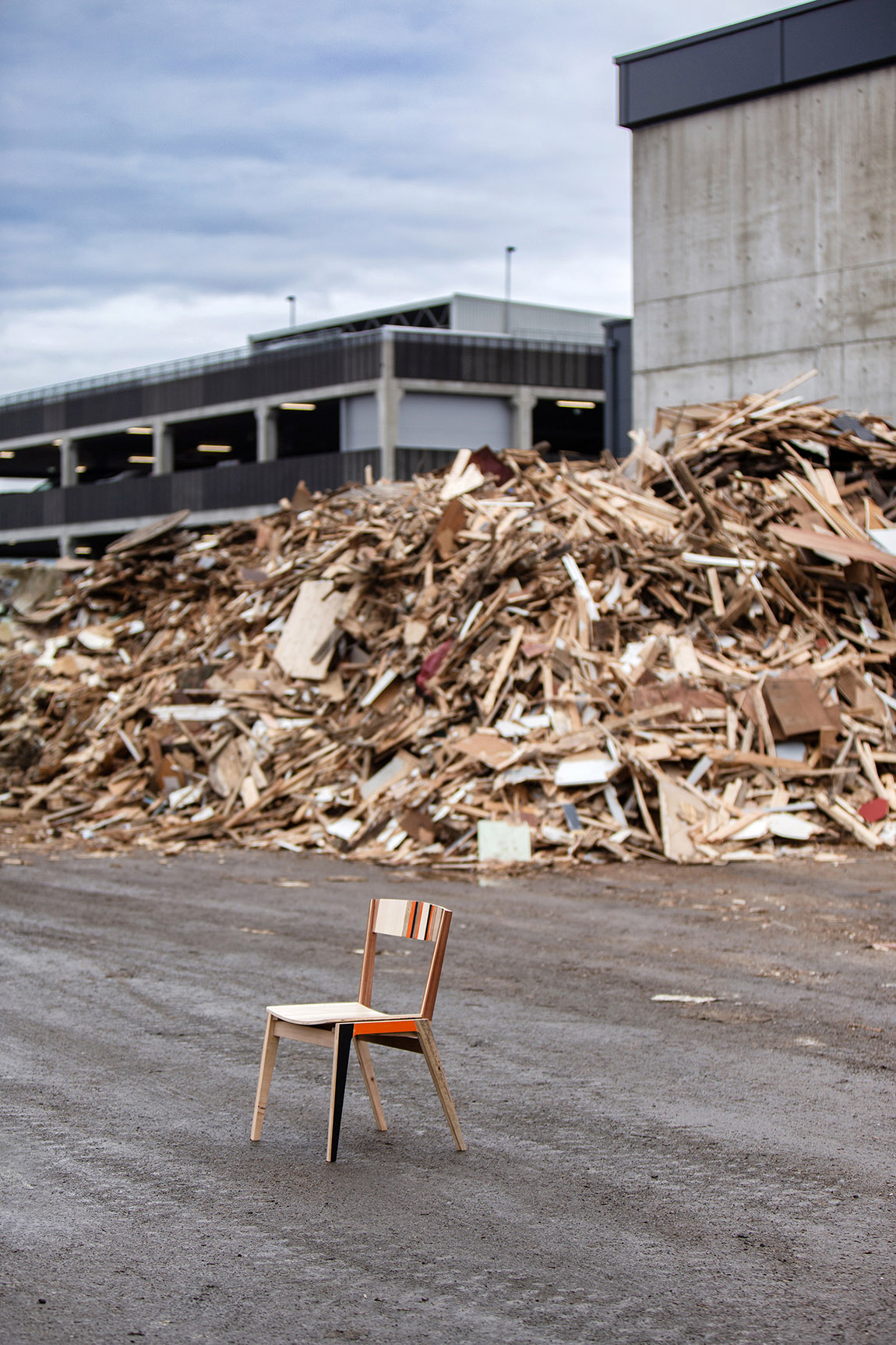 2050 Furniture by FjordMoods: High-end furniture production from wasted wood