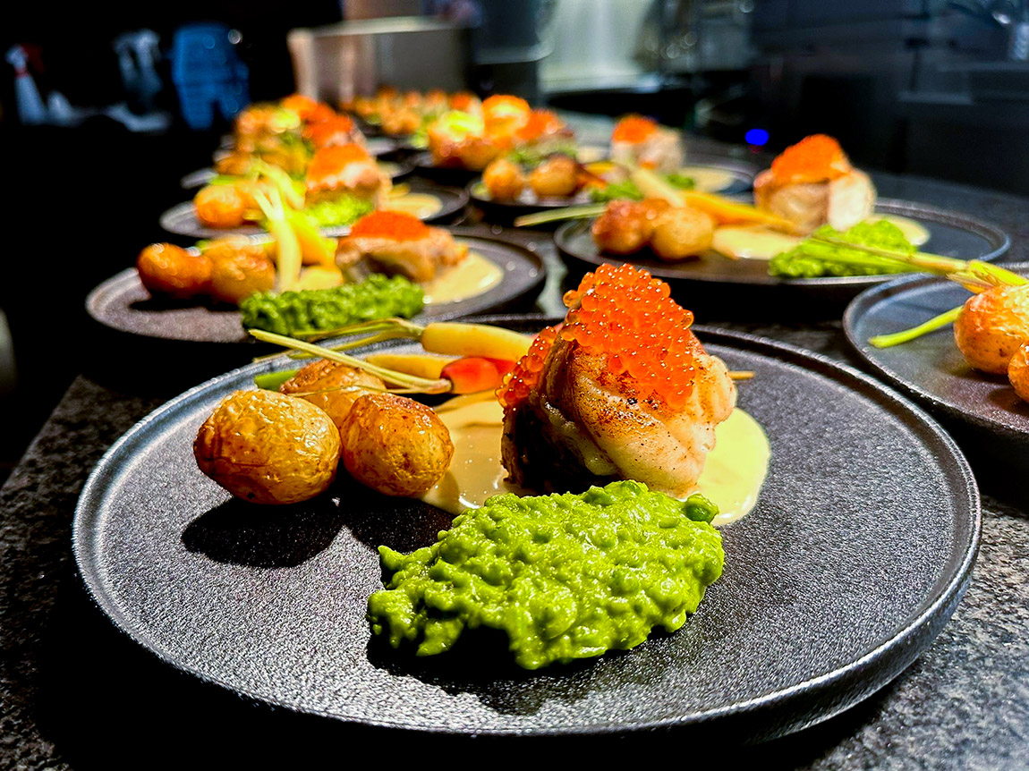 Creative, imaginative dishes using Norwegian ingredients are at the heart of Det Gode Selskap.