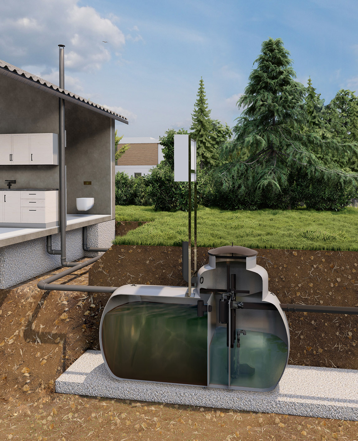 A cross-section view of Biovac’s technology at work.