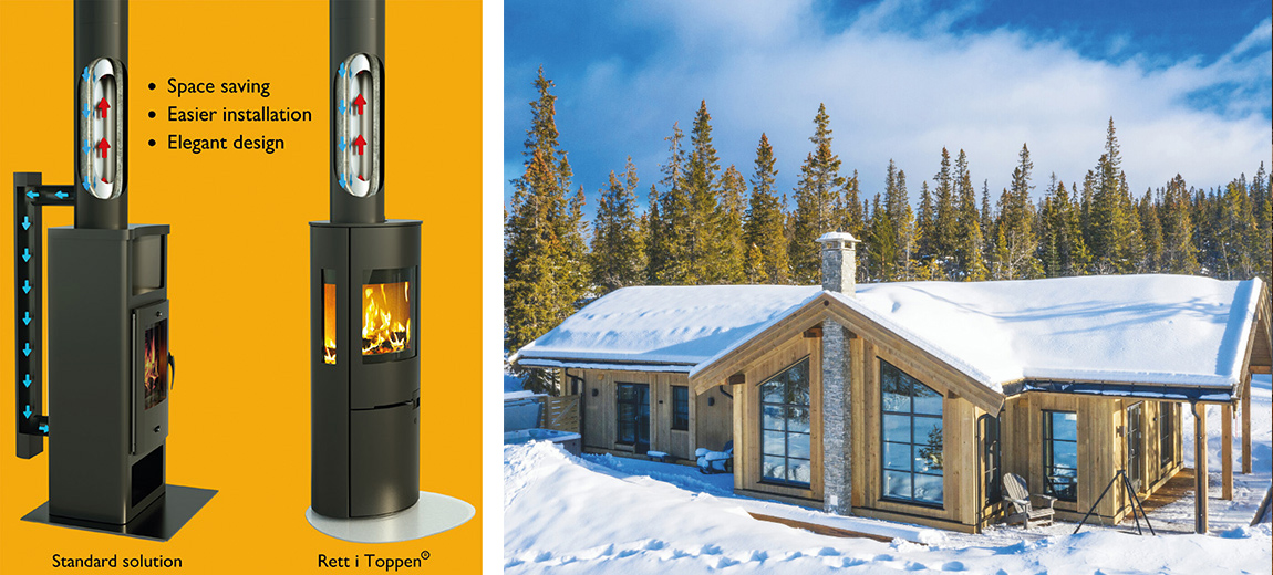 Schiedel Skorsteiner: Heating modern homes the smart way